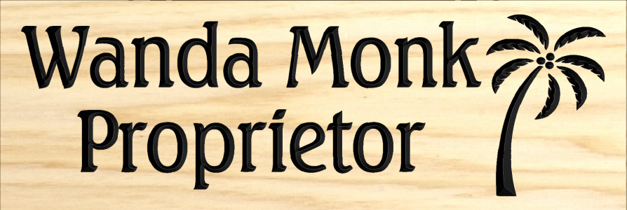Wanda Monk sign